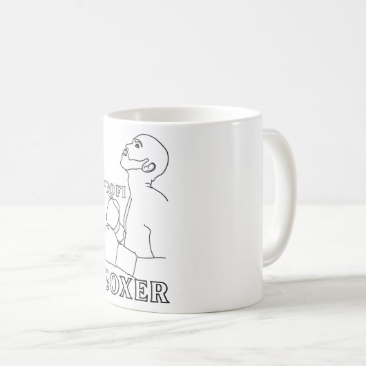 Profi Boxer Koffiemok (Voorkant rechts)