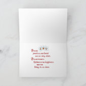 Proficiat aan Baby Red Egg en Ginger Stripes Kaart (Binnen)