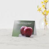 Proficiat aan de nieuwe leerkracht Afstuderen (kaa Kaart (Gele Bloem)