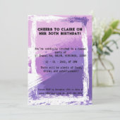 Proficiat aan een ander jaar (Vrouw) Kaart (Staand voorkant)