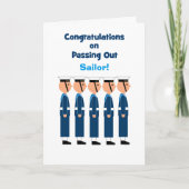 Proficiat aan het British Naval College Kaart (Voorkant)