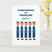 Proficiat aan het British Naval College Kaart (Gele Bloem)