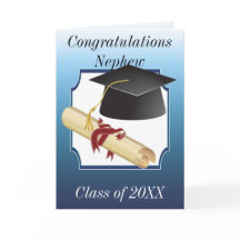 Proficiat aan neef die afgestudeerd is