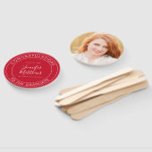 Proficiat aan The Afstuderen Red Handwaaier (Niet-gemonteerd)