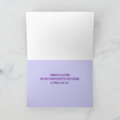 Proficiat!! Kleuterschool afstuderen kaart! Kaart (Binnen)