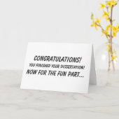 Proficiat met aanbieding kaart (Gele Bloem)