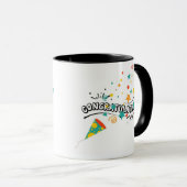 Proficiat met Confetti Mok (Voorkant rechts)