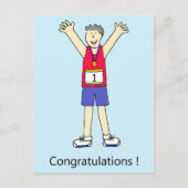 Proficiat voor hem. briefkaart (Voorkant)