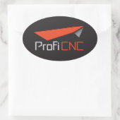 ProfiCNC Oval Sticker (Tas)