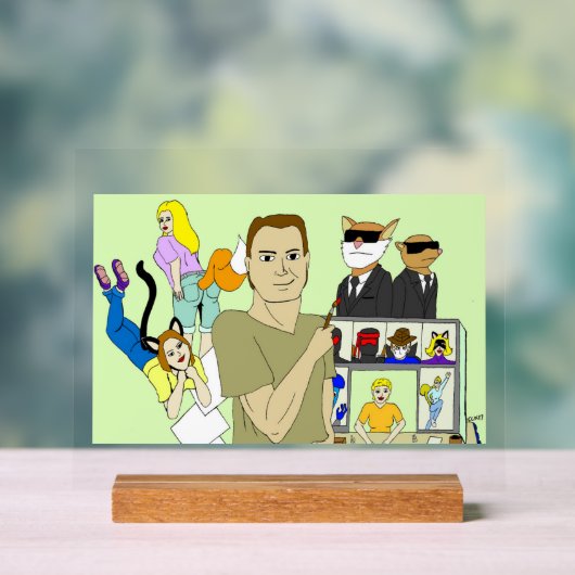 profiel acryl bord (Neutraal)