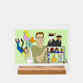 profiel acryl bord (Voorkant)