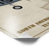 Profiel Art B-25 Mitchell Tuskegee Airmen Foto Afdruk (Hoek)