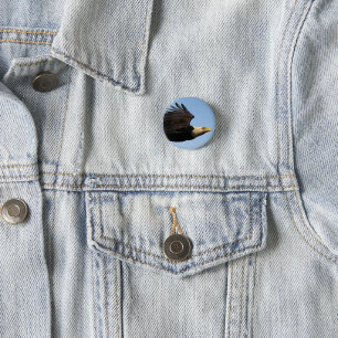 Profiel Bald Eagle Ronde Button 3,2 Cm