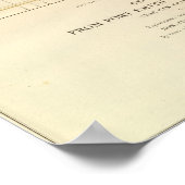 Profiel Ft Smith, Ark, Martinez, Calif Poster (Hoek)