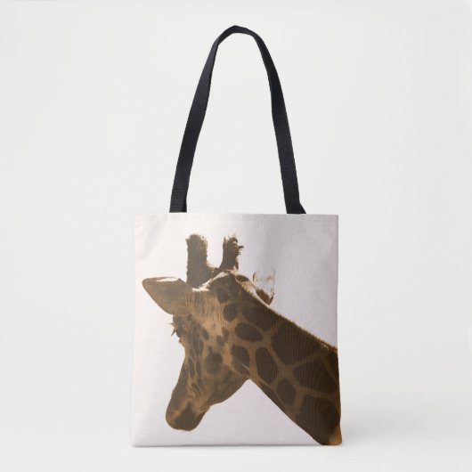 Profiel Giraffe opnieuw uitlijnen Tote Bag (Voorkant)
