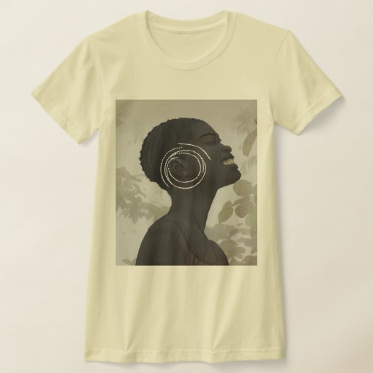 Profiel Glimlach T-shirt (Laagn)