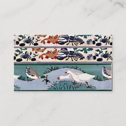  profiel Kaartvogels Visitekaartje (Voorkant)