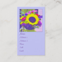 Profiel Neon Bouquet Visitekaartje