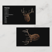 profiel of visitekaartje, elk visitekaartje (Voorkant / Achterkant)