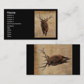 profiel of visitekaartje, elk visitekaartje (Voorkant / Achterkant)