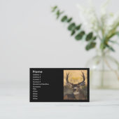 profiel of visitekaartje, herten visitekaartje (Staand voorkant)