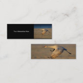 profiel of visitekaartje, kraan mini visitekaartje (Voorkant / Achterkant)