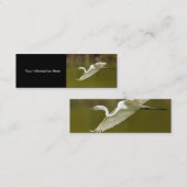 profiel of visitekaartje, normaal mini visitekaartje (Voorkant / Achterkant)