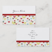 PROFIEL OF VISITEKAARTJE VAN KUSTGEWASSEN EN KAPIT (Voorkant / Achterkant)