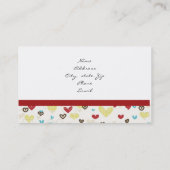 PROFIEL OF VISITEKAARTJE VAN KUSTGEWASSEN EN KAPIT (Achterkant)