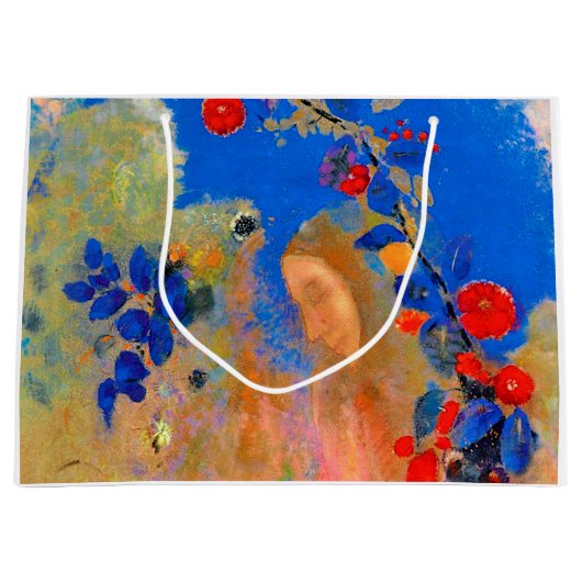 Profiel onder een Arch, Redon Groot Cadeauzakje (Voorkant)