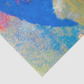 Profiel onder een Arch, Redon Tissuepapier (Detail)