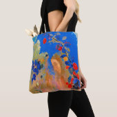Profiel onder een Arch, Redon Tote Bag (Dichtbij)