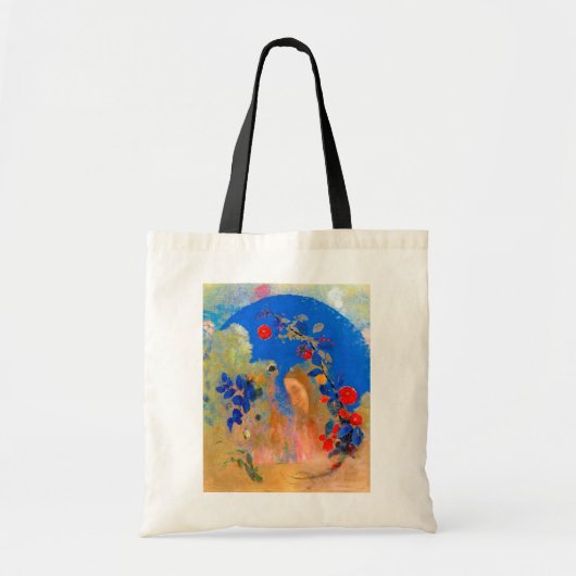 Profiel onder een Arch, Redon Tote Bag (Voorkant)