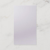 Profiel 'Roze & Blauw strand op zonsopgang' Visitekaartje (Achterkant)