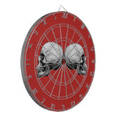Profiel Schull Black en White Dart Board Dartbord (Voorkant Links)