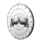 Profiel Schull Black en White Dart Board Dartbord (Voorkant Rechts)