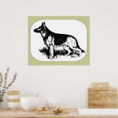 Profiel Shepherd Poster (Keuken)
