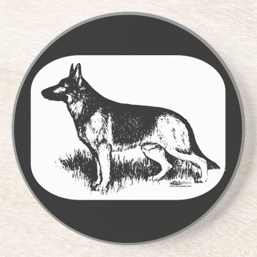 Profiel Shepherd Zandsteen Onderzetter (Voorkant)