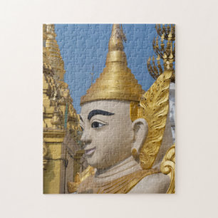 Profiel van Boeddhabeeld Legpuzzel