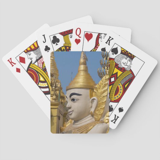 Profiel van Boeddhabeeld Pokerkaarten (Achterkant)