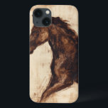 Profiel van bruine wilde paarden Case-Mate iPhone case<br><div class="desc">De schoonheid van dit donkere paard wordt perfect vastgelegd door twee eenvoudige kleuren: bruin en beige en de scherpte van de inkt die in dit schilderij wordt gebruikt, maakt het nog realistischer. Deze hedendaagse kunstfoto, die een profiel van een bruine hengst vertegenwoordigt, voegt een personage toe aan elke woonkamer, eetkamer...</div>