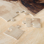 Profiel van bruine wilde paarden legpuzzel (Zijkant)