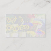 Profiel van de aanloopstandaard visitekaartje (Achterkant)