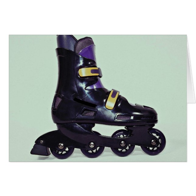 Profiel van de in-line schaatsen schoen (Voorkant Horizontaal)