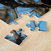 Profiel van een Black-Crowned Night Heron Legpuzzel (Zijkant)