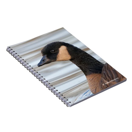 Profiel van een Cosende gans Notitieboek (Rechterzijde)