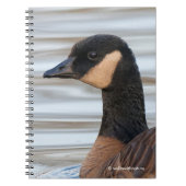 Profiel van een Cosende gans Notitieboek (Voorkant)