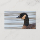 Profiel van een Cosende gans Visitekaartje (Voorkant)