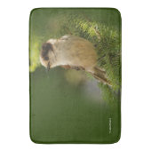 Profiel van een Cute Gray Jay / Whiskeyjack Badmat (Voorkant Verticaal)