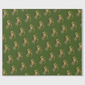 Profiel van een Cute Gray Jay / Whiskeyjack Cadeaupapier (Vlak)